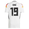 Maglia ufficiale Germania Sane 19 Casa Euro 2024 per Uomo